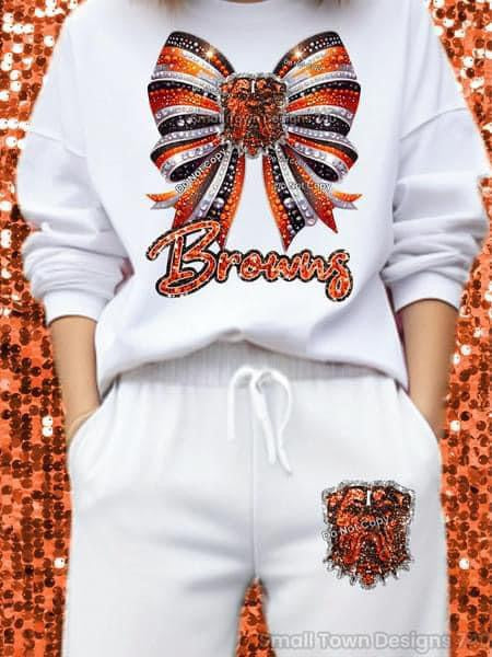 TEAMS BOW SUBLIMATION TRANSFERS ONLY