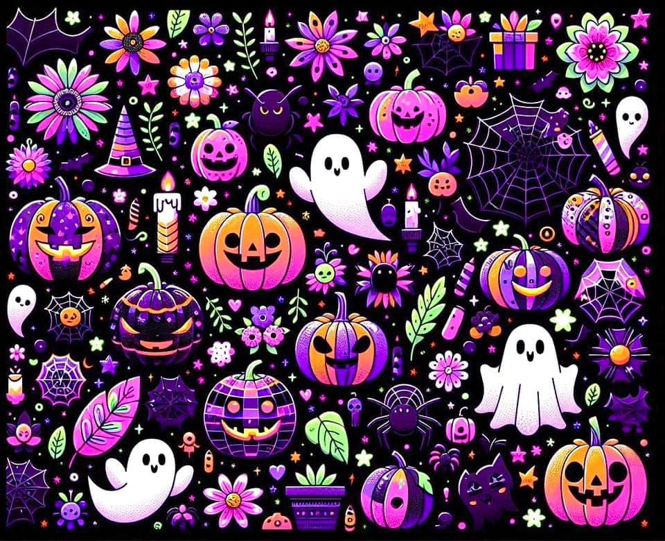 HALLOWEEN SUBLIMATION 20oz TUMBLER WRAP 9.3 x 8.2