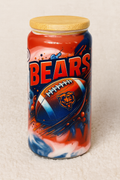 Chicago Bears Swirl Snow Globe Tumbler – 16oz