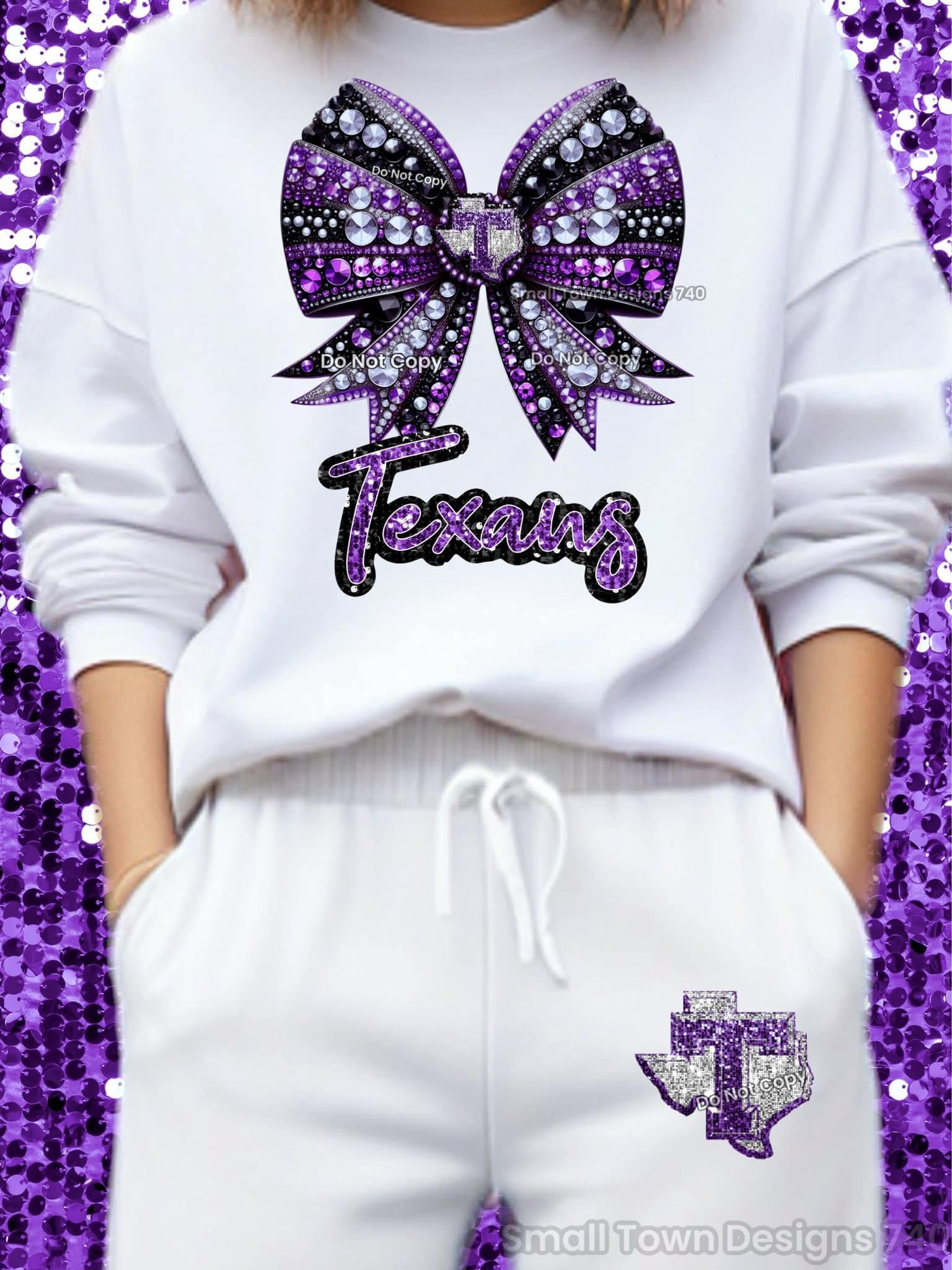 TEAMS BOW SUBLIMATION TRANSFERS ONLY