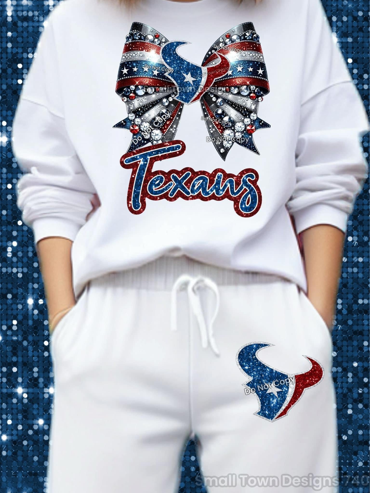 TEAMS BOW SUBLIMATION TRANSFERS ONLY