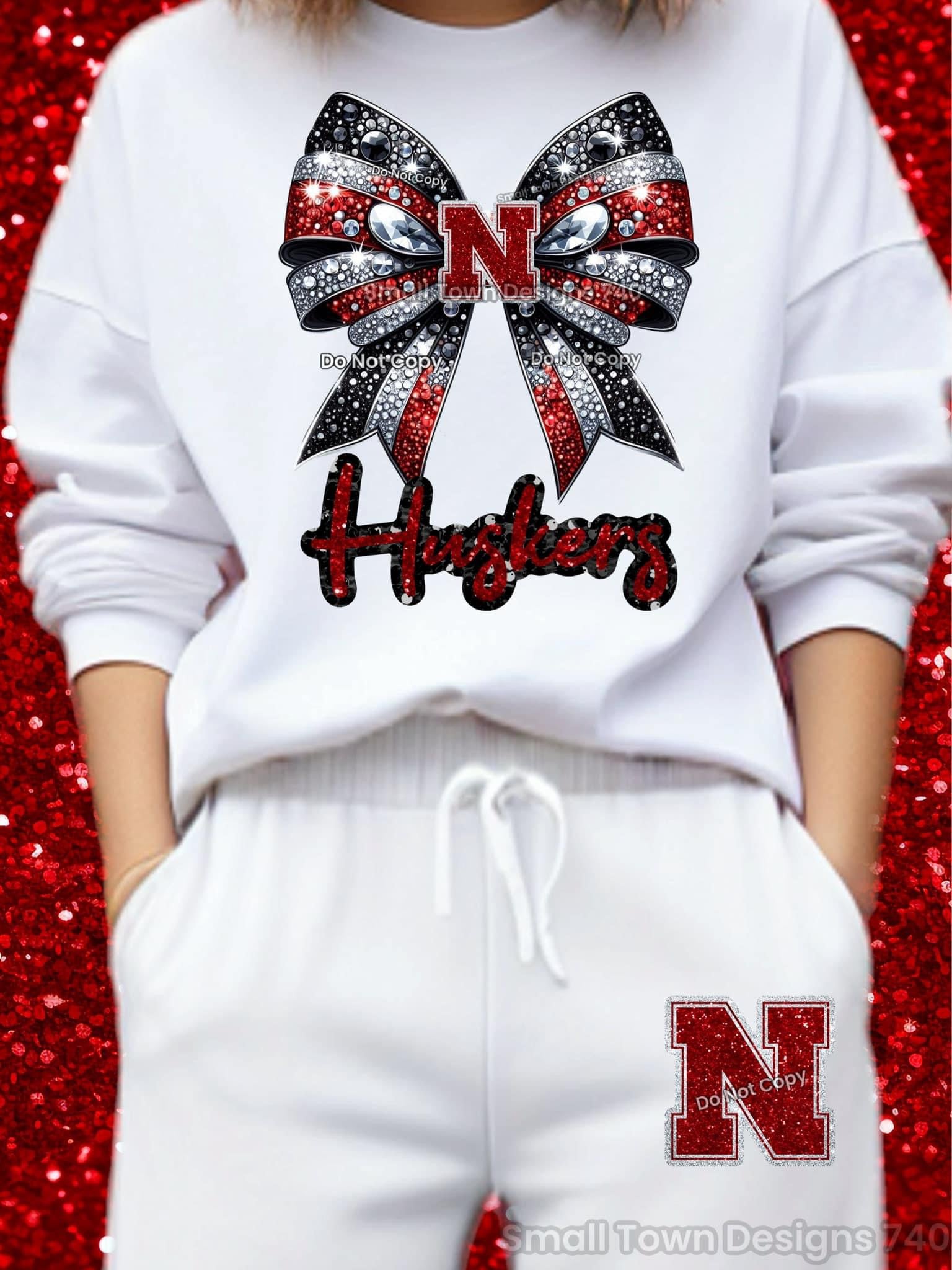 TEAMS BOW SUBLIMATION TRANSFERS ONLY