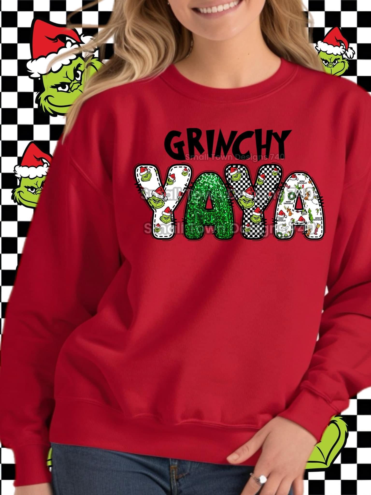 CHRISTMAS MAMA SUBLIMATION TRANSFER SWEATER NOT INCLUDED