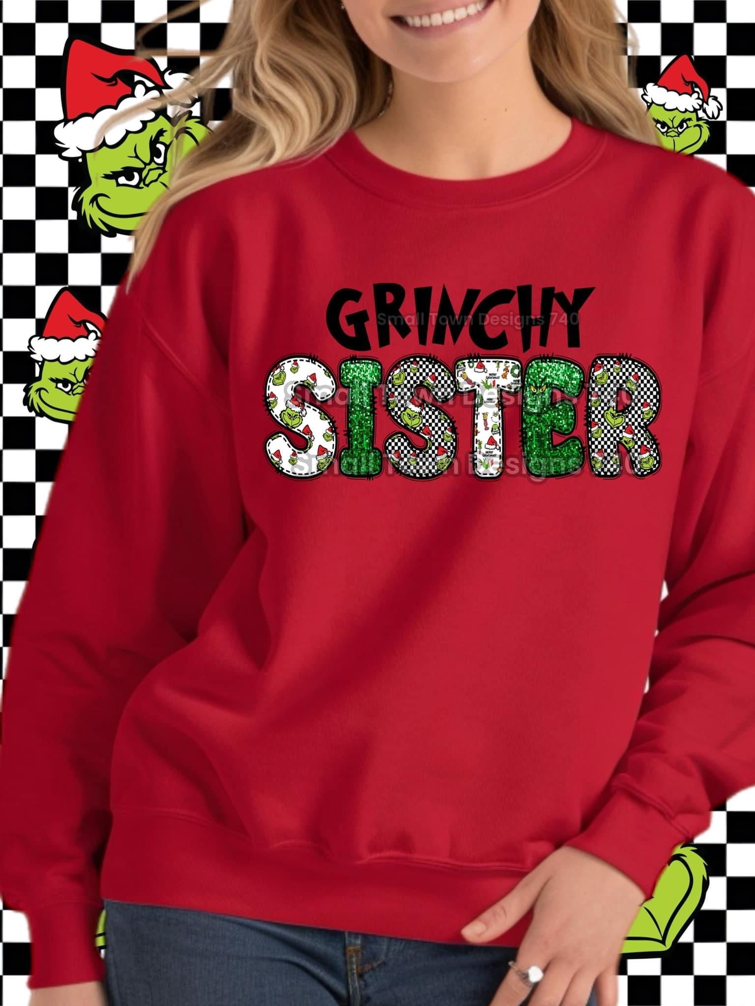 CHRISTMAS MAMA SUBLIMATION TRANSFER SWEATER NOT INCLUDED