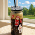 “Cute Cola Critters Iced Tumbler with Crystal Lid” (16oz acrylic)
