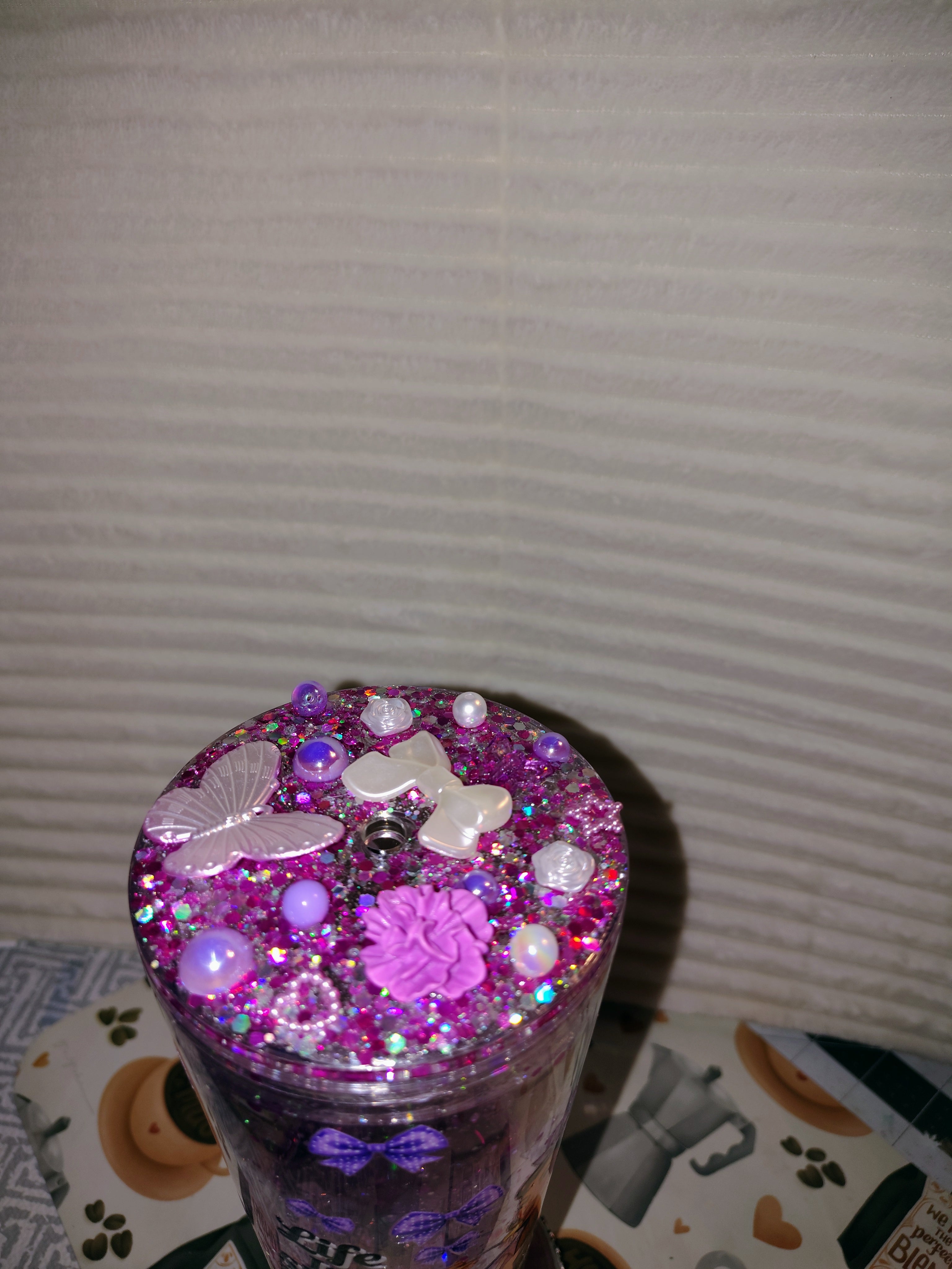 💜 Life Is Short, Lick the Spoon 💜 24oz Purple Lava